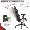 FDW Gaming Chair Computer Chair Office Chastir with Adjuable Headrest and Armrest High-Density Foam Padding & Casters - 3 of 4