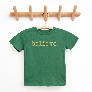 The Juniper Shop Believe Puff Print Youth Short Sleeve Tee - 1 of 3