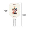 Luzz Kids Pickleball Paddle – Lightweight 6oz Youth Cute Paddle with Comfortable Grip Perfect for Children Beginners - 4 of 4