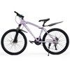 Topteng 26" Mountain Bike 27-Speed Double Disc Brake Suspension Fork MTB for Adults - 2 of 4