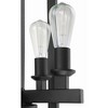 Craftmade Lighting Chicago 4 - Light Chandelier in  Flat Black - 4 of 4