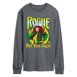 Men's - Marvel - Rogue Not Your Sugah Long Sleeve Graphic T-Shirt - 1 of 3