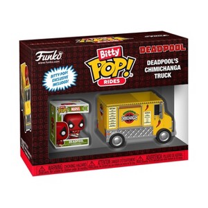 Funko Pop! Bitty Ride: Marvel - Deadpool with Chimichanga Truck - 1 of 4