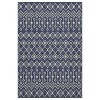 LunaLulinlk Blue 2 ft. 7 in. x 7 ft. 3 in. Indoor/Outdoor Area Rug - 2 of 4