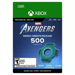 Marvel's Avengers: Heroic Credits Package 500 - Xbox Series X|S/Xbox One