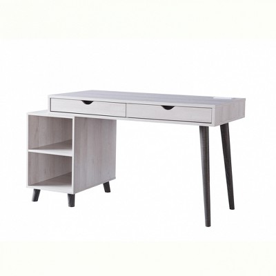 work table Office table VICCO Desk Shelf combination 8 compartments White  Home & Garden Furniture KW2554495