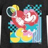 Girls' - Disney - Minnie Tennis Color Block Fitted Short Sleeve Graphic T-Shirt - 2 of 4