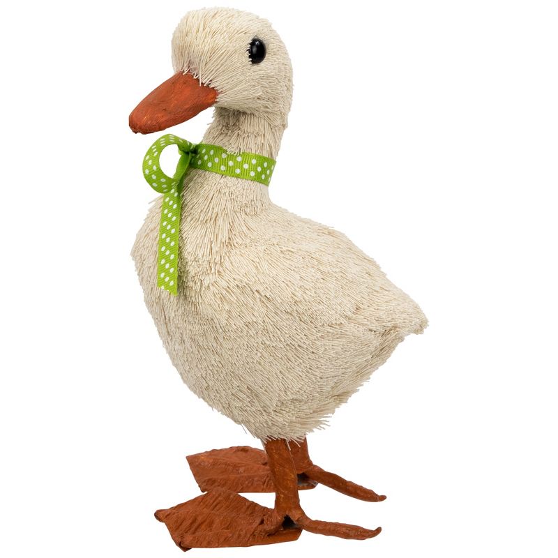 Northlight Duck with Polka-Dot Bow Easter Decoration - 8", 3 of 6