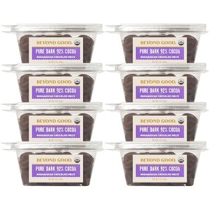 Beyond Good Pure Dark 92% Cocoa Madagascar Chocolate Melts - Case of 8/7 oz - 1 of 4