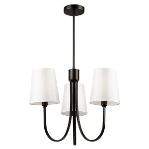 Artcraft Lighting Rhythm 3 - Light Chandelier in  Black - 1 of 4