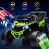 Licensed Can-Am 12V Kids Ride On UTV, Remote Control, Dual Motors, LED Lights, All-Terrain - 3 of 4
