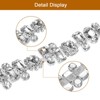Unique Bargains Decorative DIY Necklace Flower Thick Rhinestone Claw Chain - 3 of 4