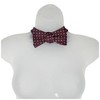 Men's Geometric Printed Design 2.75" x 4.75" Adjustable 16" - 21" Self-Tie Bow Tie - 2 of 4