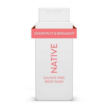 Native Body Wash - Grapefruit & Bergamo - Sulfate Free - 18 fl oz