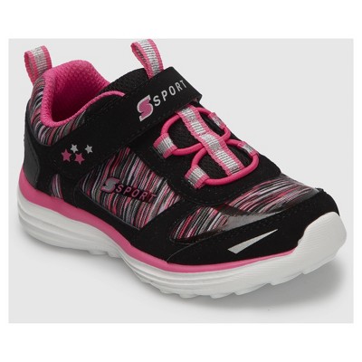 skechers black & pink sports shoes