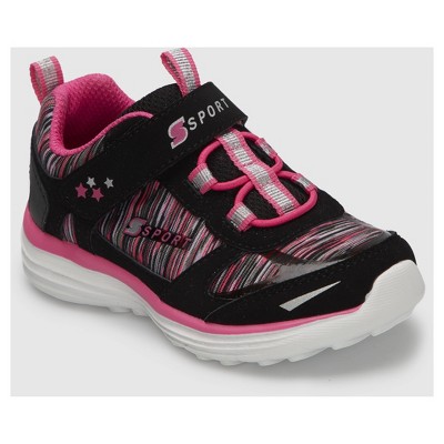 skechers girls black shoes