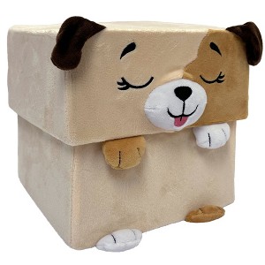 Happy Nappers: Adorable Storables - Dog - Tan & Brown - 8” Ages 1+ - 1 of 4