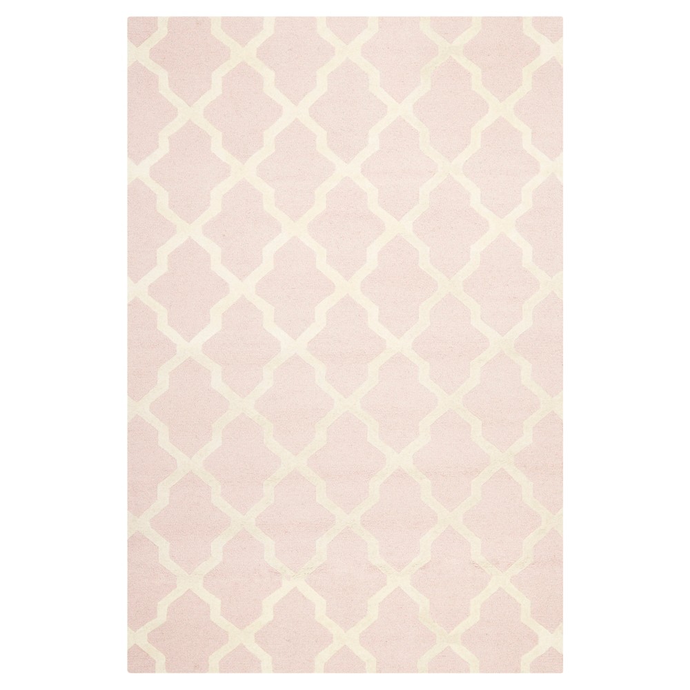 Maison Textured Rug - Light Pink / Ivory (6'X9') - Safavieh