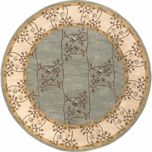 Hauteloom Round Area Rug   Sage - 1 of 4