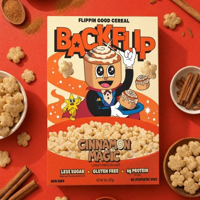 Backflip Cinnamon Magic Breakfast Cereal - 8oz