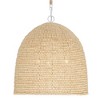 Crystorama Lighting Jasper 3 - Light Pendant in  Matte White - 3 of 4