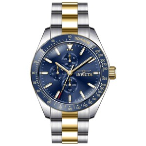 Invicta 39076 Men's Aviator Blue Bezel Two Tone Bracelet Watch - 1 of 1