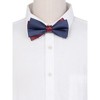 INSPIRE CHIC Men's Two Color Layered Adjustable Solid Color Bow Ties - 4 of 4