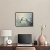 Art Remedy Two birds and a blossom branch II Rustic Chic Farmhouse Wall Art Framed - 2 of 4