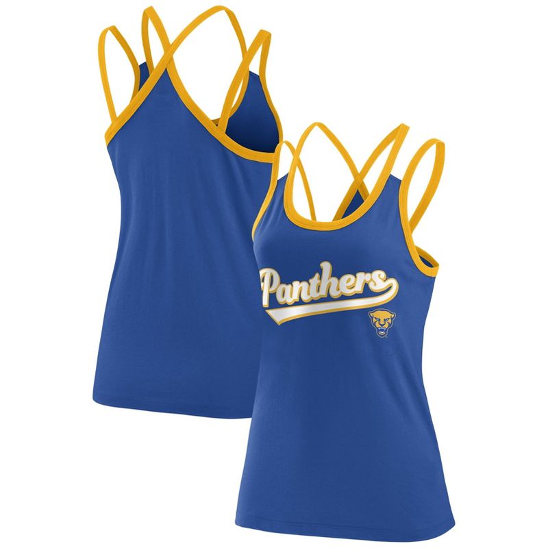 NCAA Pitt Panthers Women's Two Tone Tank Top, 1 of 4