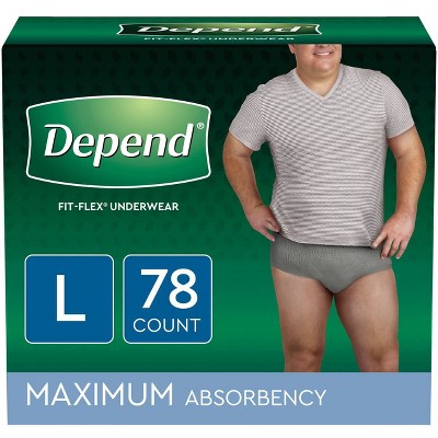 depend pullup absorbency incontinence maximum