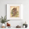 ChicFurnit Wall Art Still Waiting Framed Print Country Style Illustration for Living Room, Multicolor, 11"*1"*13" - 3 of 4