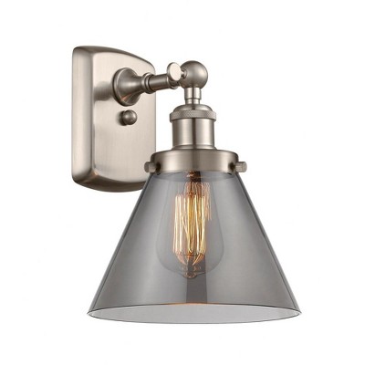 Cone - 1 Light Wall Sconce In Industrial Style-13 Inches Tall and 8 Inches Wide
