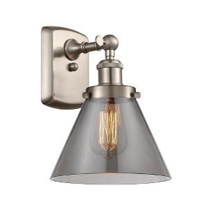 Cone - 1 Light Wall Sconce In Industrial Style-13 Inches Tall and 8 Inches Wide - 1 of 1