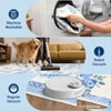 Washable Modern Floral Cute Bow Rug Non Slip Low Pile Rug Soft Contemporary Throw Floor Cover Foldable Indoor Carpet for Living Room Bedroom Nursery - 4 of 4