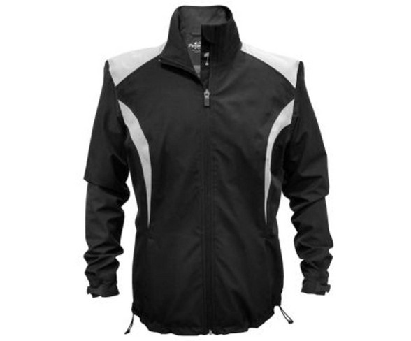 Women's Pinseeker Fashion Rain Jacket Black/Charcoal Small