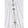 Elegant Lighting Verona 6 - Light Chandelier in  Chrome - 3 of 3
