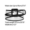 Allegra K Women's Clear  Skinny Belts for Jeans and Dresses - 3 of 4