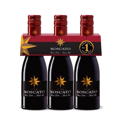 Roscato Rosso Sparkling Red Wine – 3pk/187ml Bottles – Target Inventory  Checker – BrickSeek