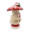 Kurt Adler Wooden Nutcracker, Merry Little Mushroom, 12" - 2 of 3