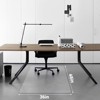 Heavy Duty Hard Material Chair Mat for Carpeted Floor Slip Resistant Carpet Protector for Home Easy Glide Desk Floor Mat for Office Chair on Carpets - 3 of 4