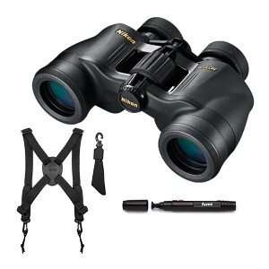 Nikon Aculon 7x35 A211 Central Focus Binocular with Eco Glass Lenses Bundle - 1 of 4