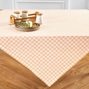 Solino Home Linen Gingham Check Table Throw - 1 of 4