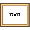 PosterPalooza | Traditional Gold Picture Frame - UV Acrylic, Backing Board, Hanging Hardware Included - 2 of 4