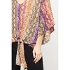 Women's Snake Skin Duster Blouse - PROMESA - 4 of 4