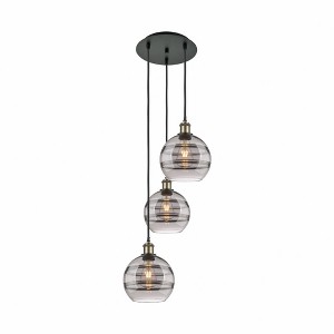 Rochester - 3 Light Cord Hung Multi Pendant In Industrial Style-30.38 Inches Tall and 14.5 Inches Wide - 1 of 1