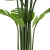 Syemin Artificial Plants Tropical Style Artificial Monstera Ins Nordic Aesthetics Vibrant Tropical Vibes for Balconies, Green, 61.5"*10.5"*9.75" - 3 of 4