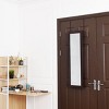 Tangkula Wall Door Mounted Mirrored Jewelry Cabinet Standing Vanity Storage Box - 2 of 4