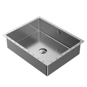 Fortune Candy 5.12'' Height Stainless Steel Rectangular Undermount Sink - 1 of 4