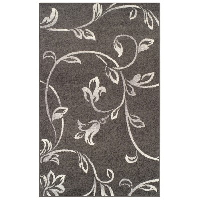 Farmhouse or Country Cottage Transitional Vines and Nature Modern Casual Indoor Eclectic Floral Rustic Area Rug or Runner by Blue Nile Mills