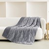 Cozy Bliss Dual-Sided Lightweight Cooling Blanket, Breathable Throw Blanket for Hot Sleepers - 3 of 4